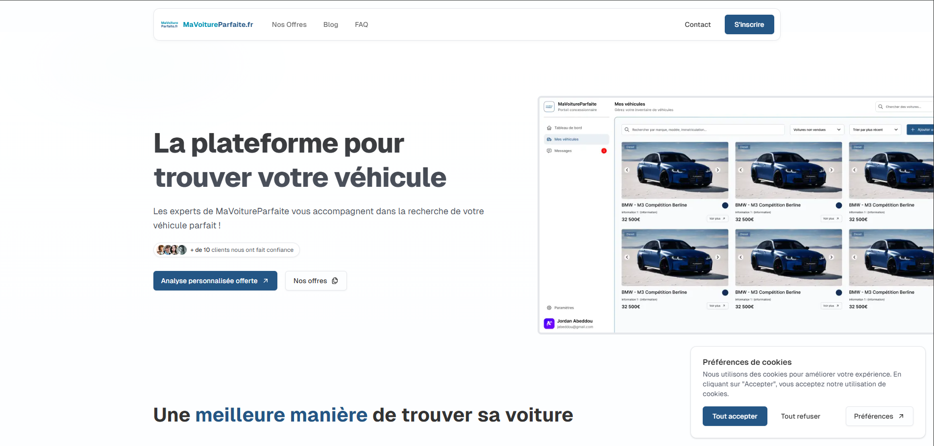 MaVoitureParfaite